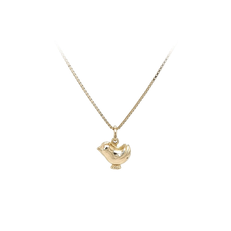 Gold Pendant Chicken