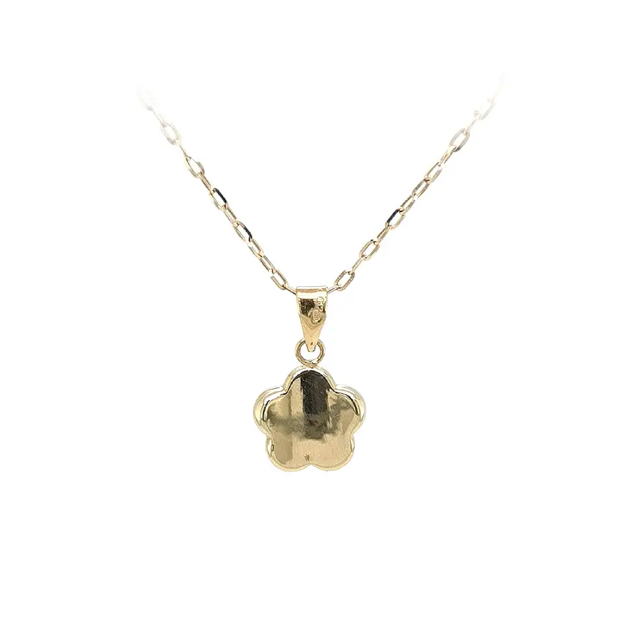 Gold Pendant Flower