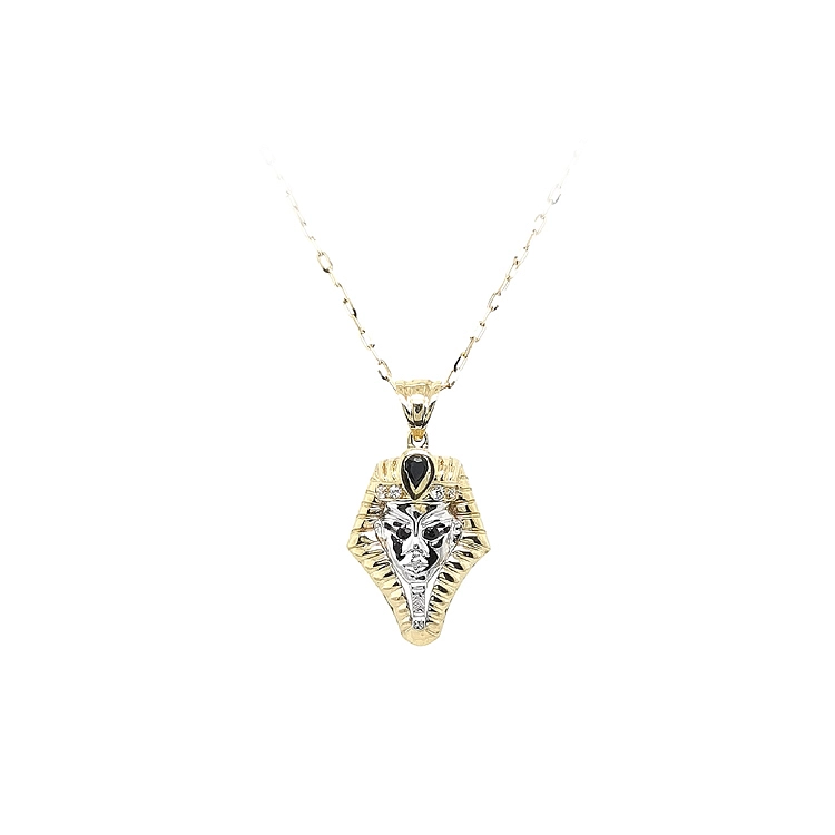 Pendant Tutankhamun from Combined Gold