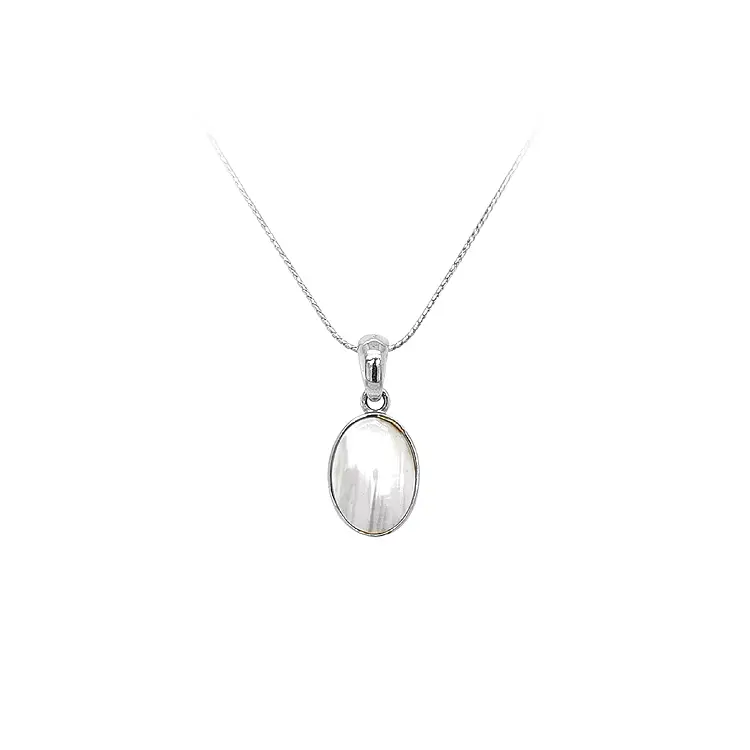 Pendant with White Gold Pearl