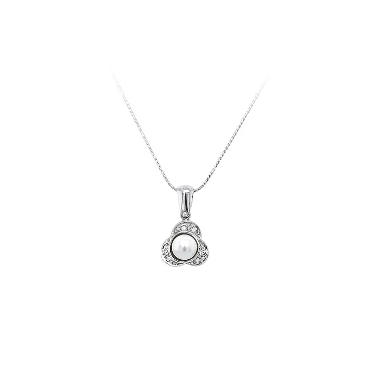Pendant with White Gold Pearl