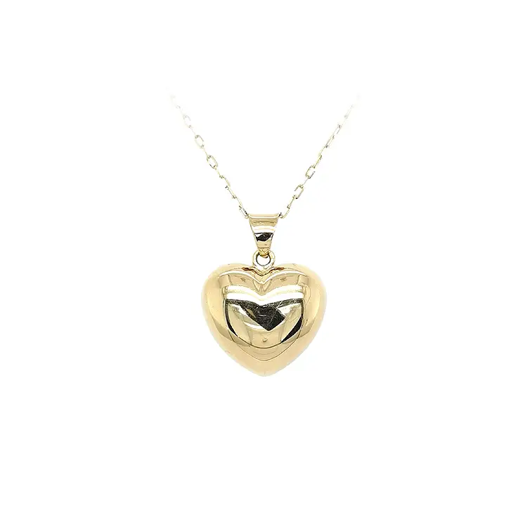 Gold Pendant Heart