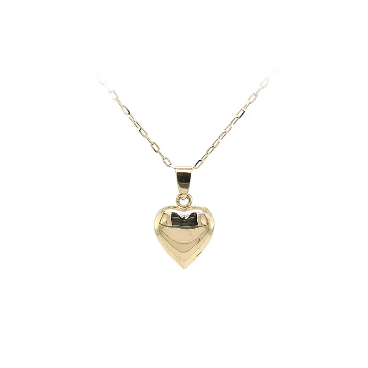 Gold Pendant Heart