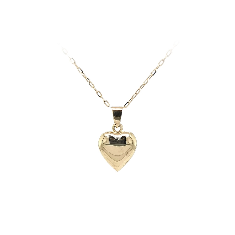 Gold Pendant Heart