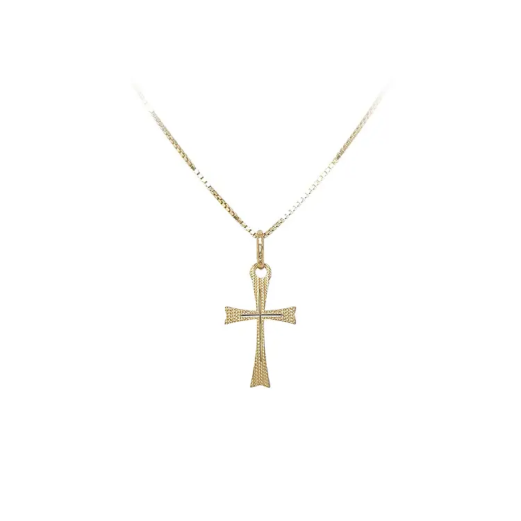 Gold Cross Pendant