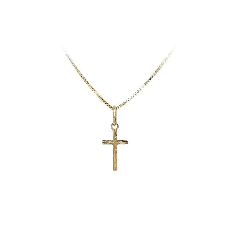 Gold Cross Pendant