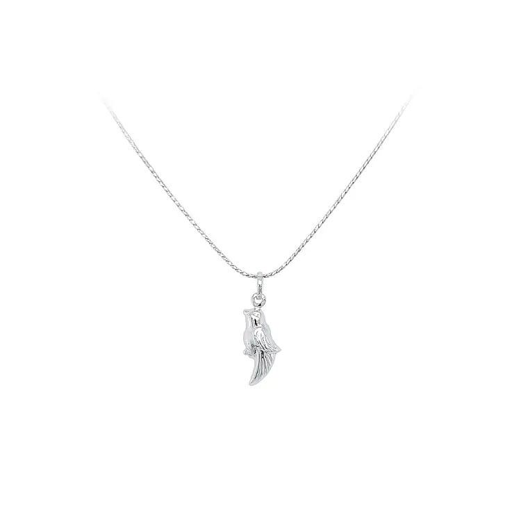 Pendant White Gold Bird