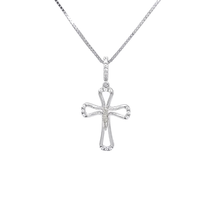 Gold Pendant with Jesus Christ