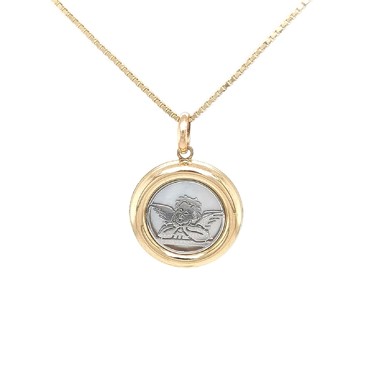 Gold Pendant Angel