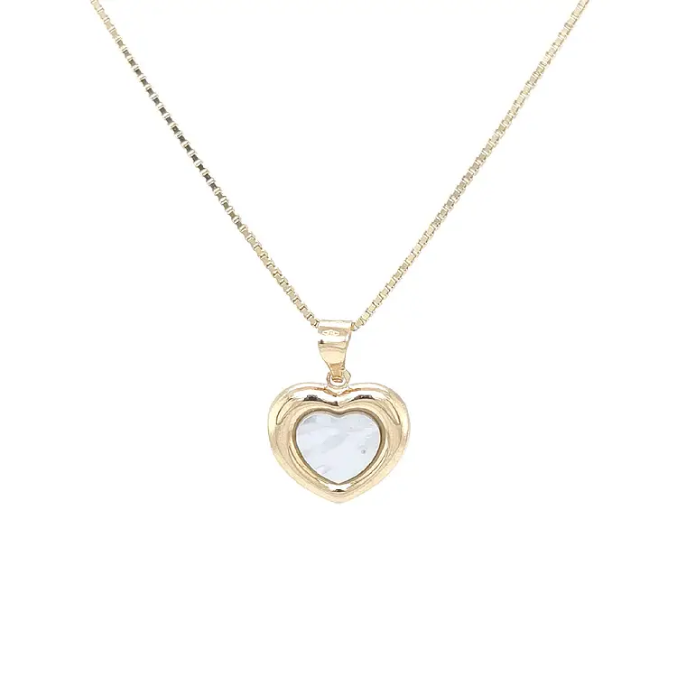 Gold Pendant Heart