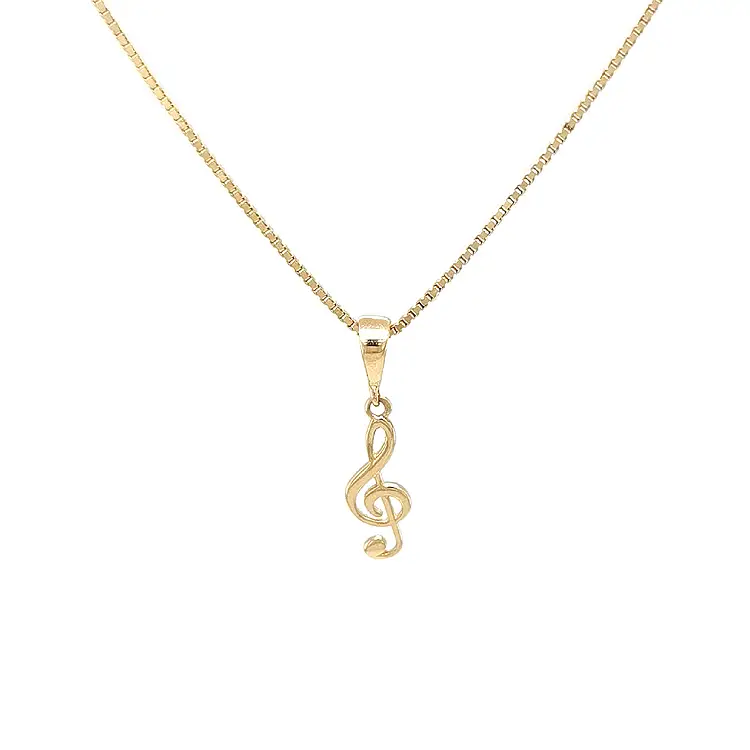 Gold Pendant Note
