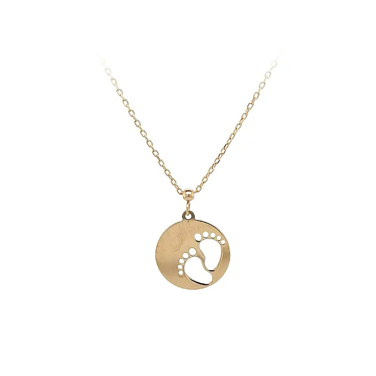 Gold Baby Legs Necklace