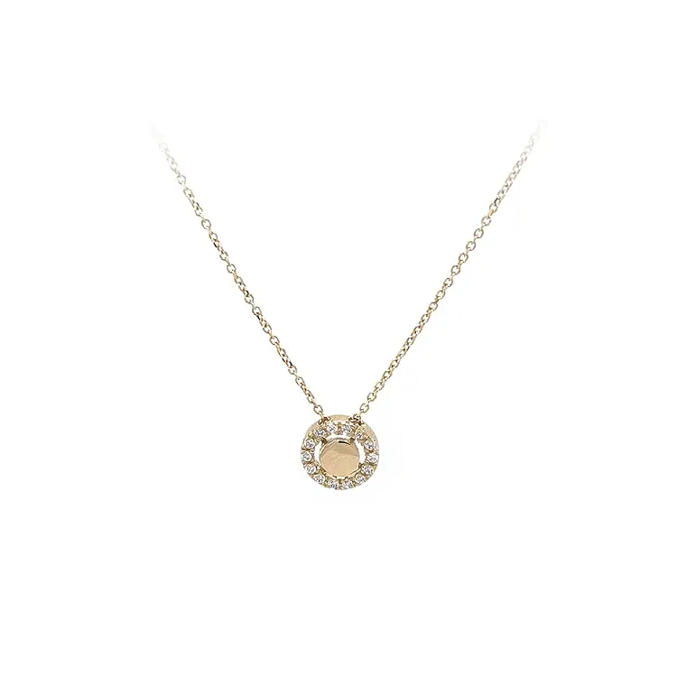 Women's Necklace with Zircons