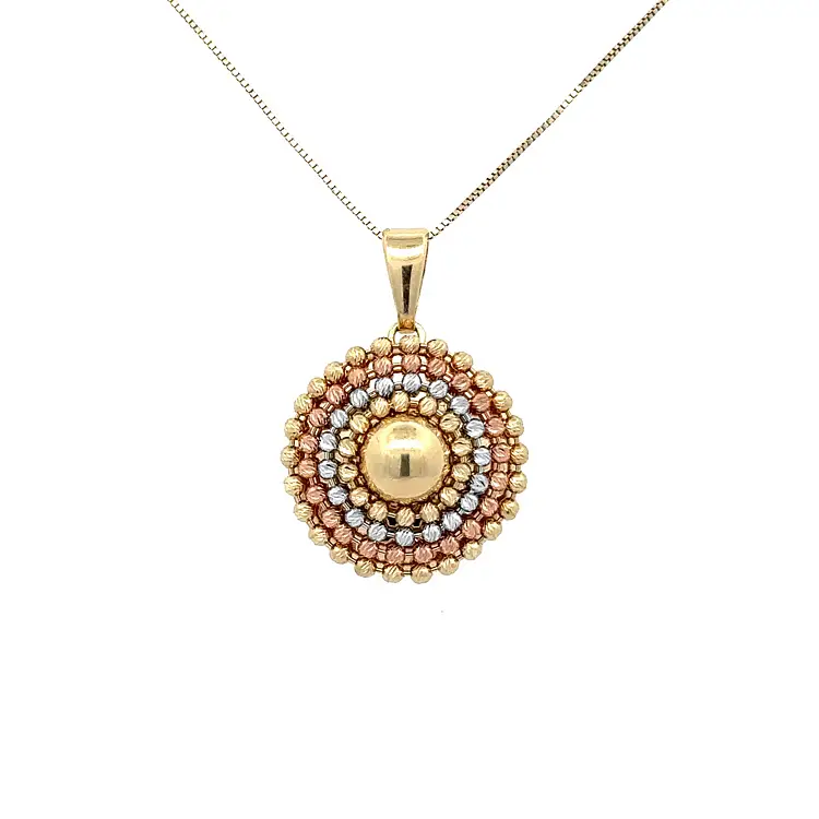 Exclusive Combination Gold Pendant