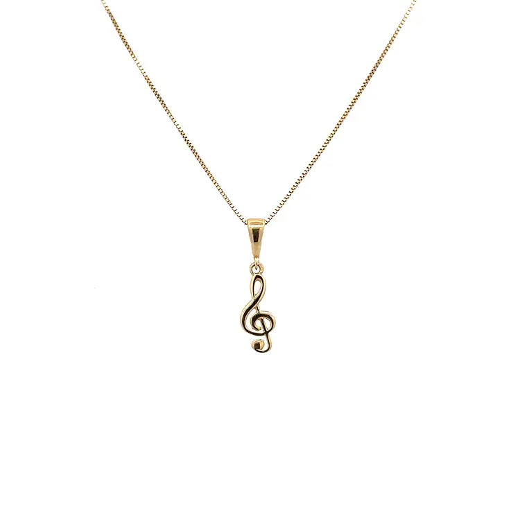 Gold Pendant Note