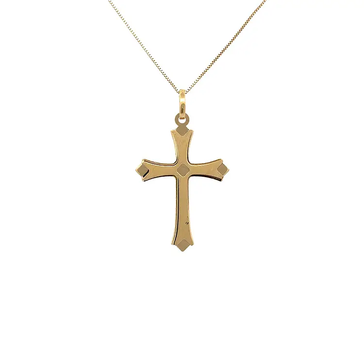 Gold Cross Pendant