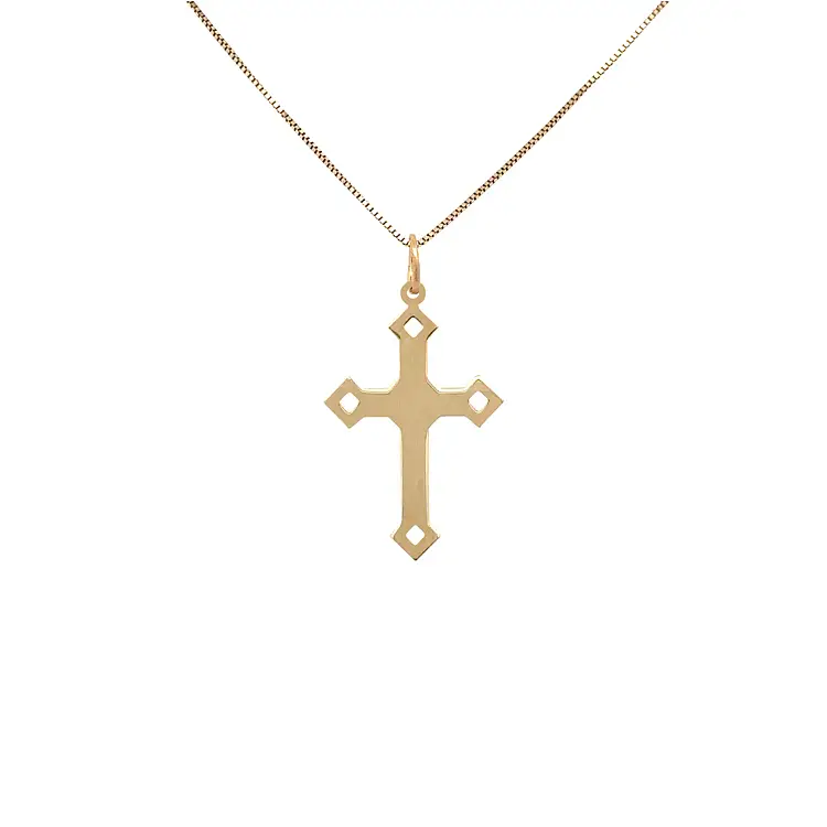 Gold Cross Pendant