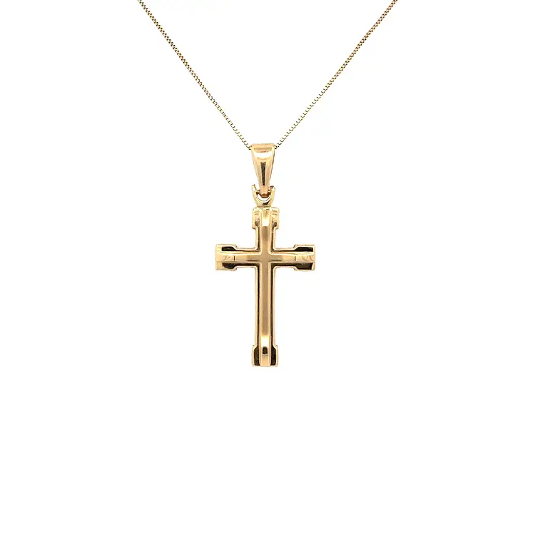 Gold Cross Pendant
