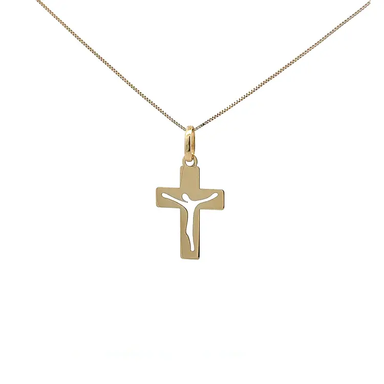 Gold Cross Pendant