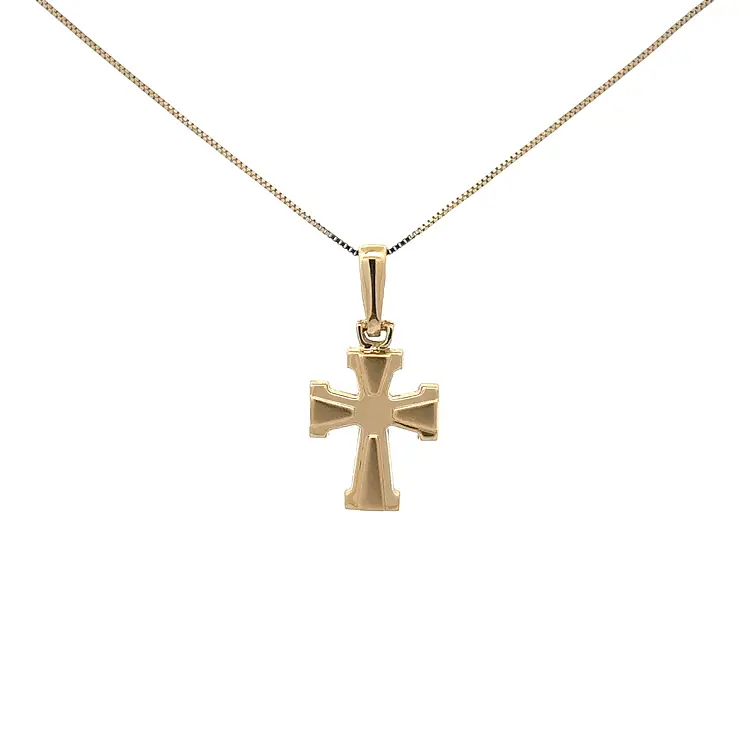 Gold Cross Pendant
