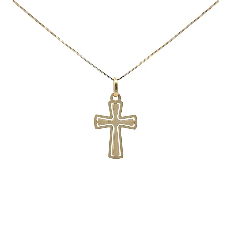 Gold Cross Pendant