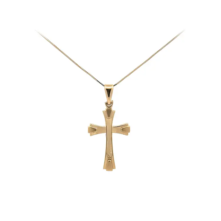 Gold Cross Pendant