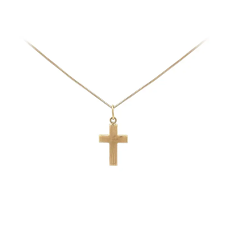 Gold Cross Pendant