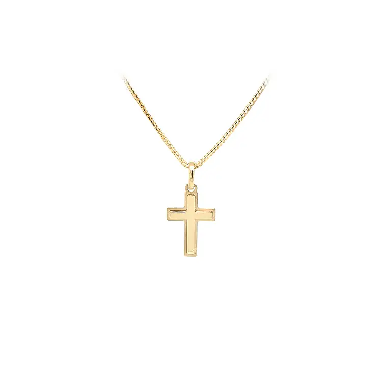 Gold Cross Pendant