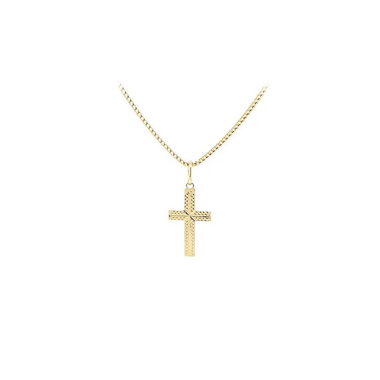Gold Cross Pendant