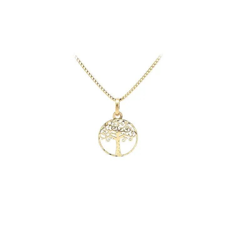 Gold Pendant Tree of Life