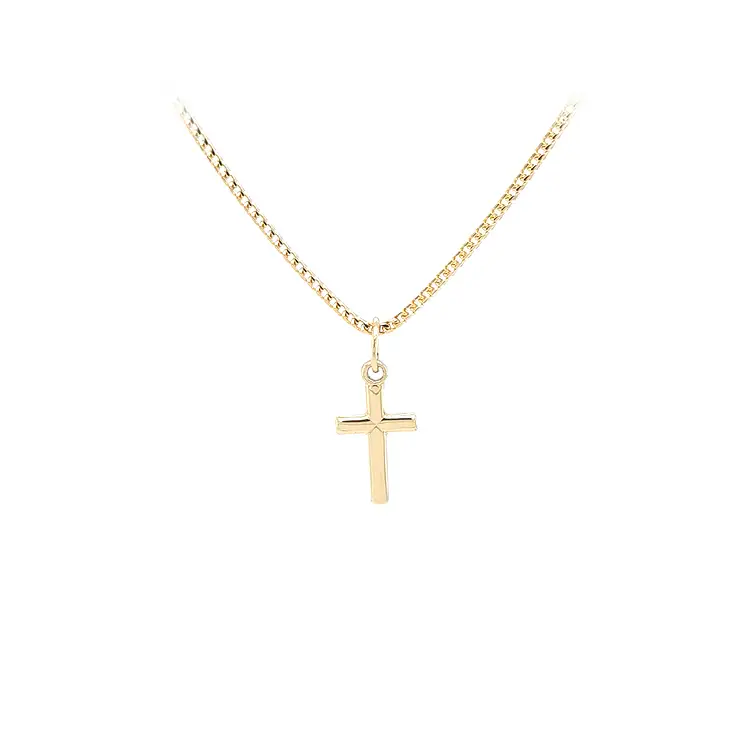 Gold Cross Pendant