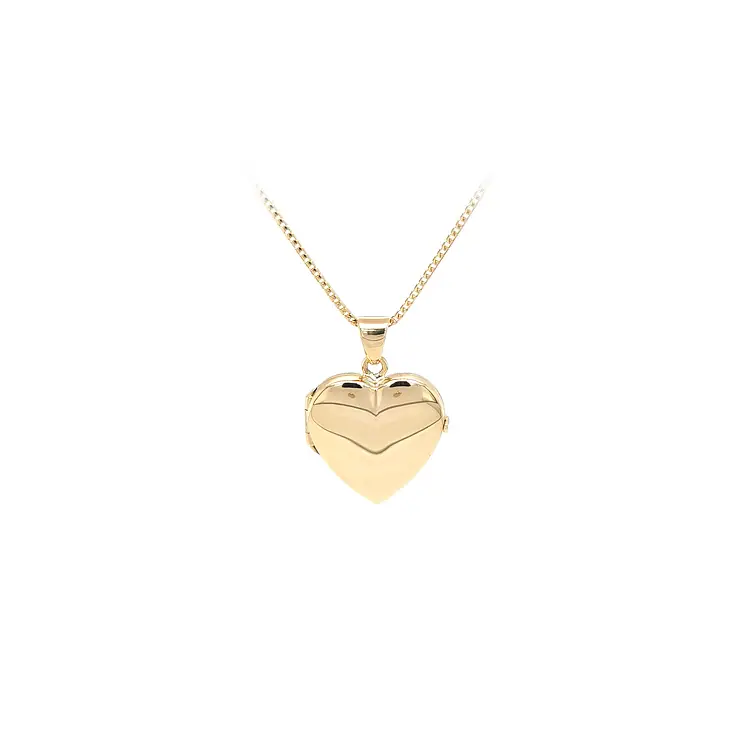 Gold Pendant Pendant Heart for Photo