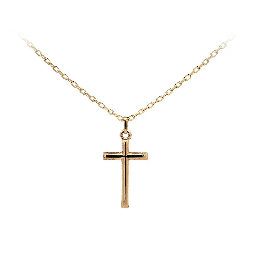 Gold Cross Pendant