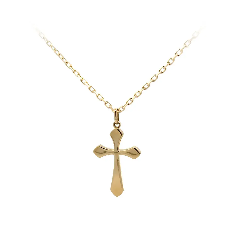 Gold Cross Pendant