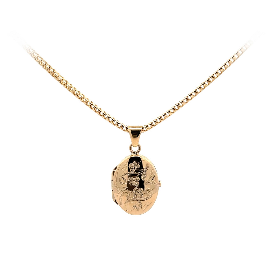 Golden Locket for Photo
