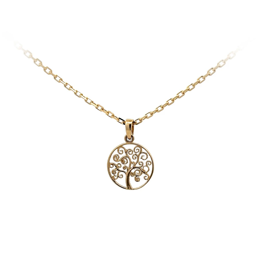 Gold Pendant Tree of Life