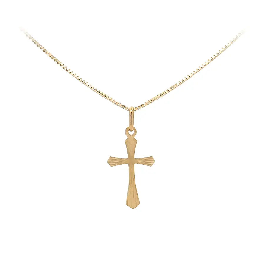 Gold Cross Pendant