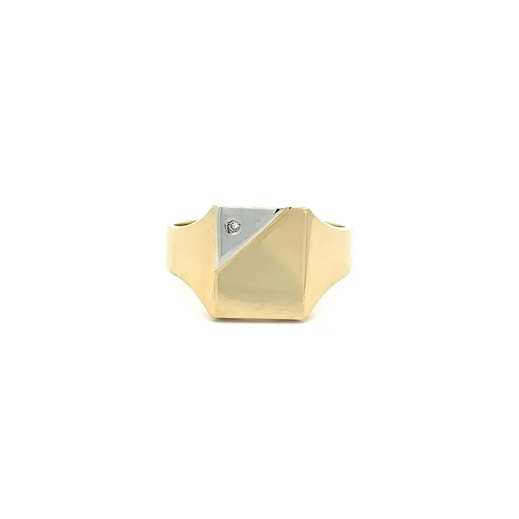 Gold Men's Sealing Ring