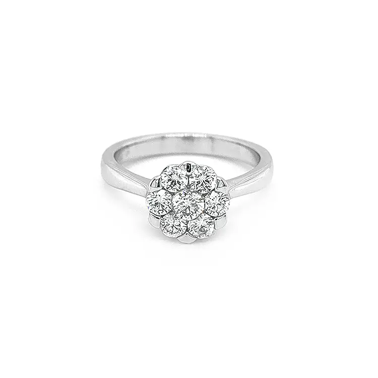 Gold Ring with Diamonds