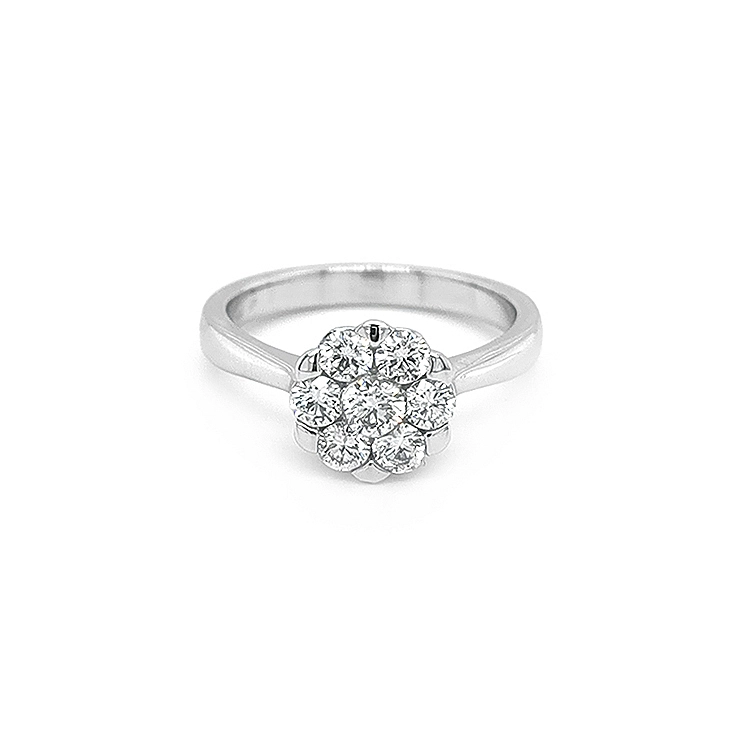Gold Ring with Diamonds