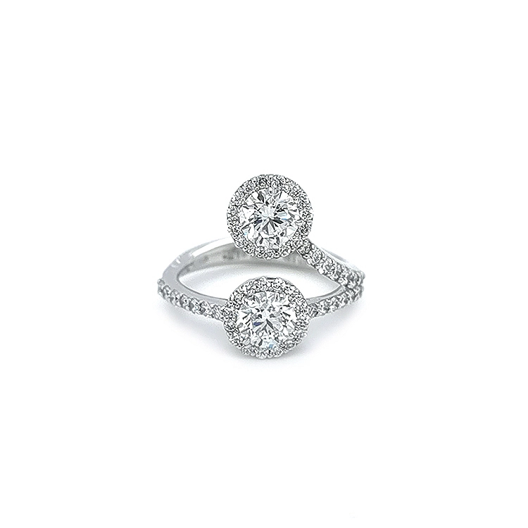 Gold Ring with Diamonds