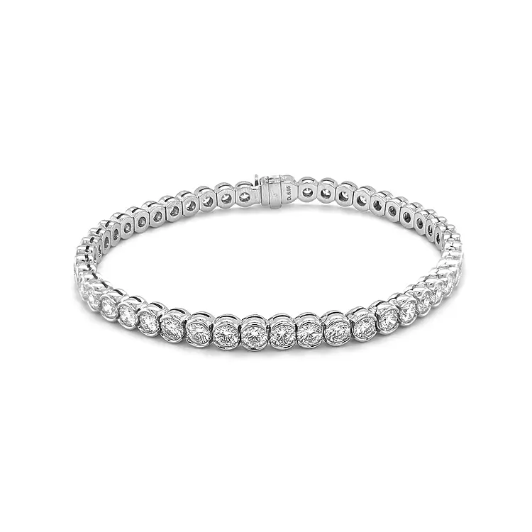 Gold Bracelet with Diamonds