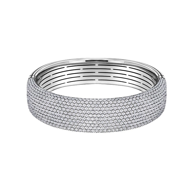 Gold Bracelet with Diamonds