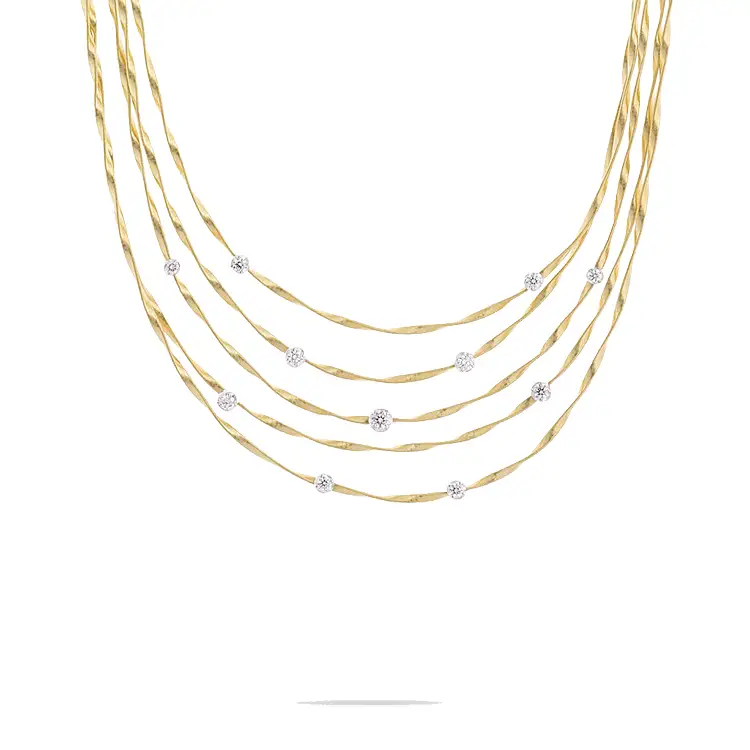 Gold Marco Bicego Marrakech Necklace CG340-B8 YW