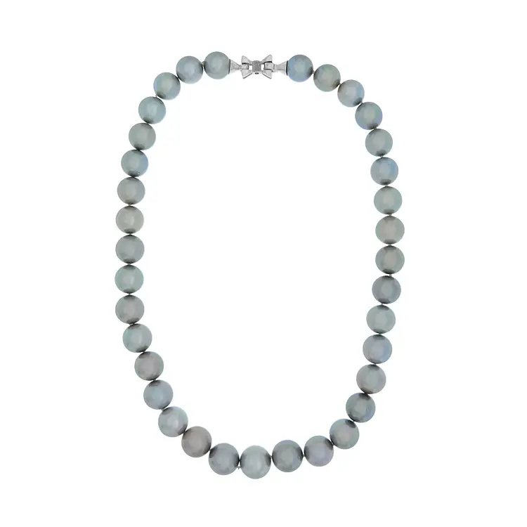 Gold Pearl Necklace Tahiti