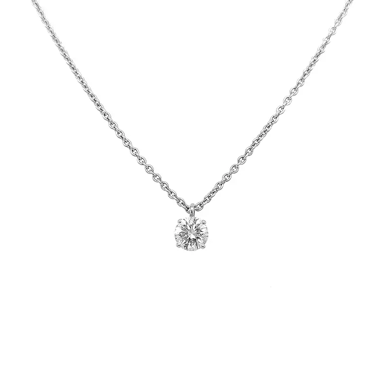 Gold Pendant with Diamonds