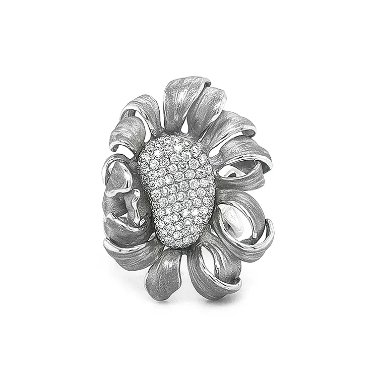 Gold Ring with Diamonds