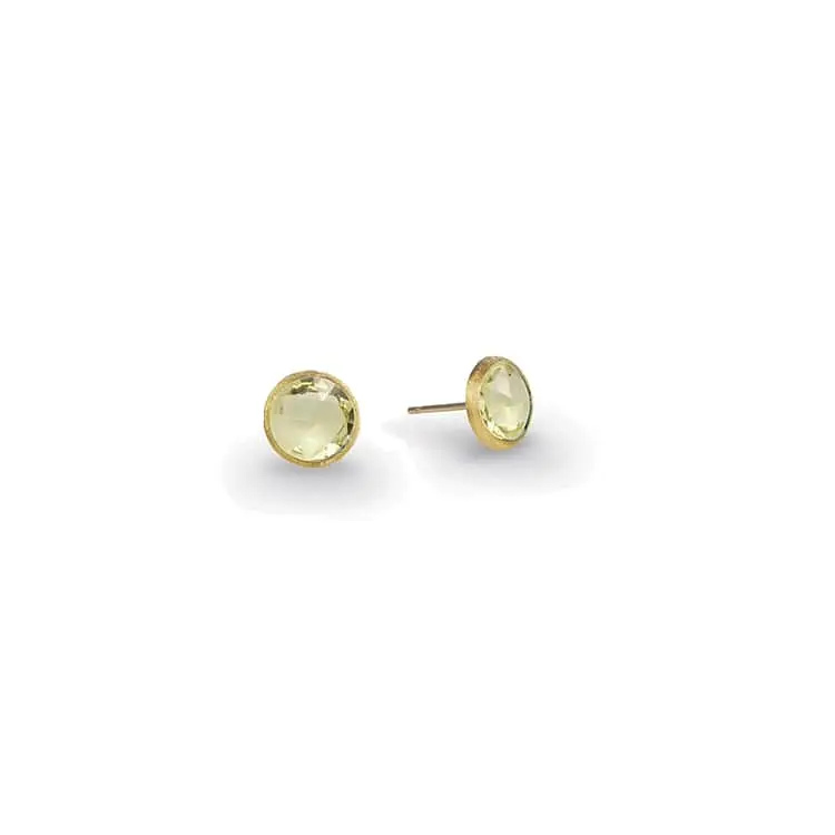 Gold Earrings with Lemon Citrine Marco Bicego Jaipur