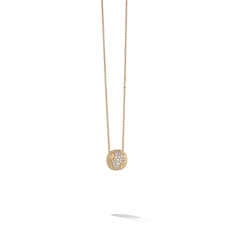 Gold Necklace with Diamonds Marco Bicego Africa