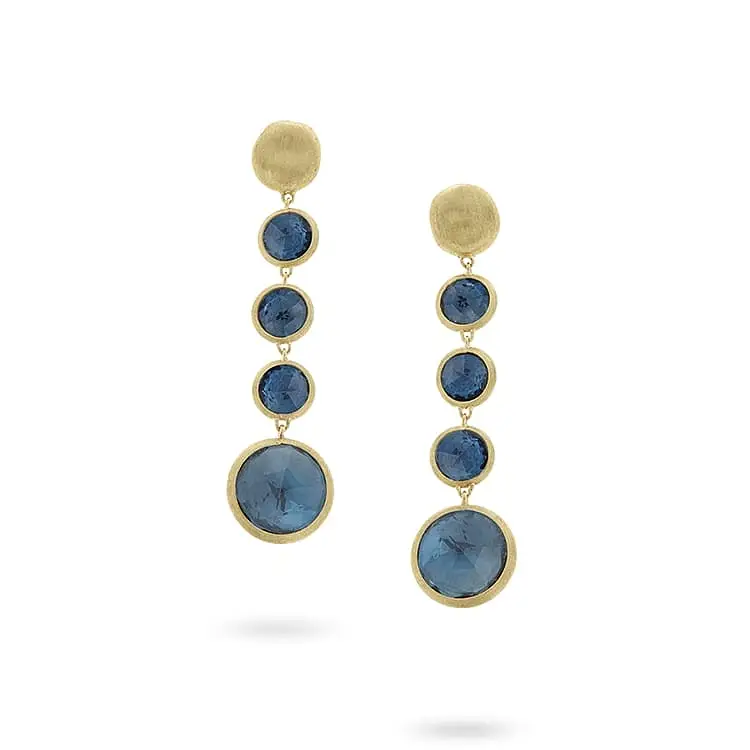 Gold Earrings Marco Bicego Jaipur OB901 TPL01 Y